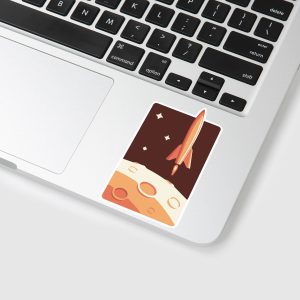 nasa missille orange