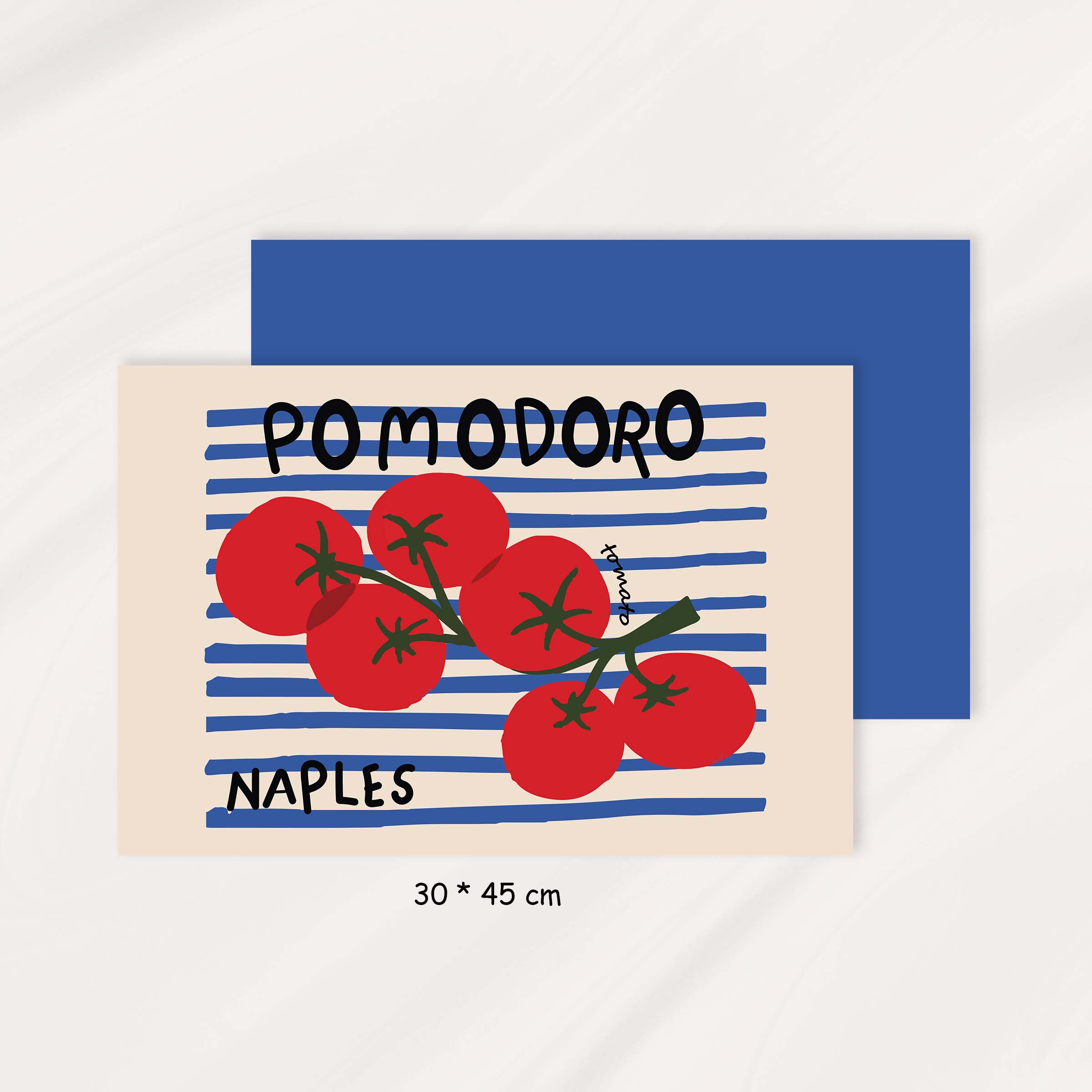 زیربشقابی پاپ آرت│Pomodoro 4 1b