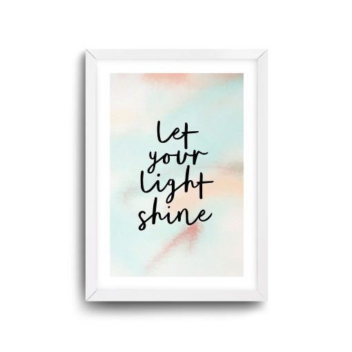 let your shine W