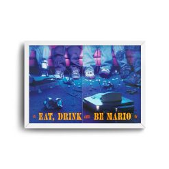 Eat, Drink And Be Mario 8 be mario white