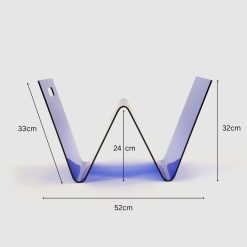 استند W - آبی تیره 10 1