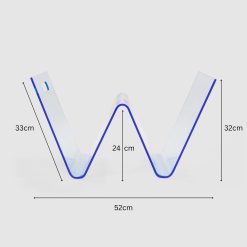 استند W - آبی روشن 11 2