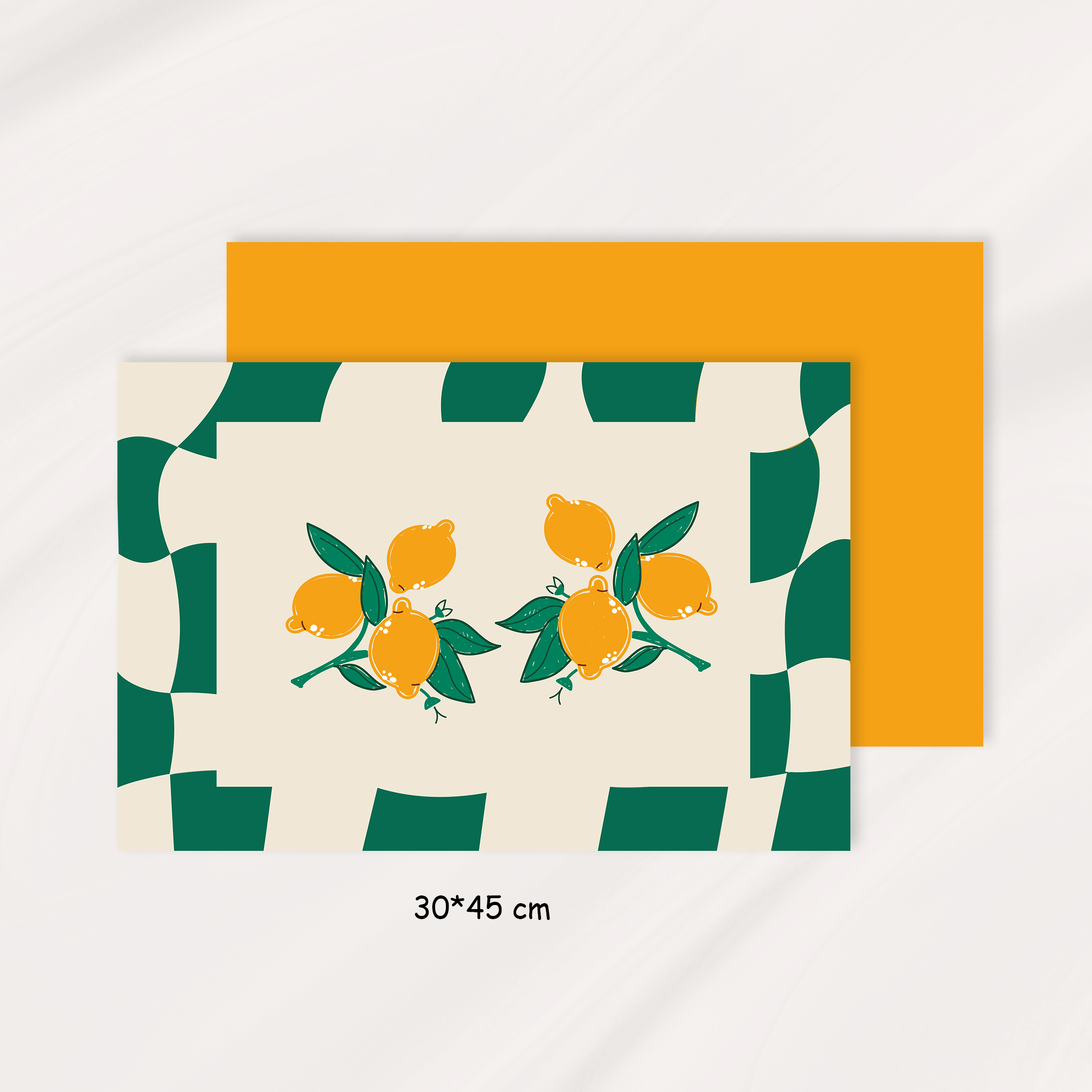 زیربشقابی پاپ آرت│Citrus 4 17b 1