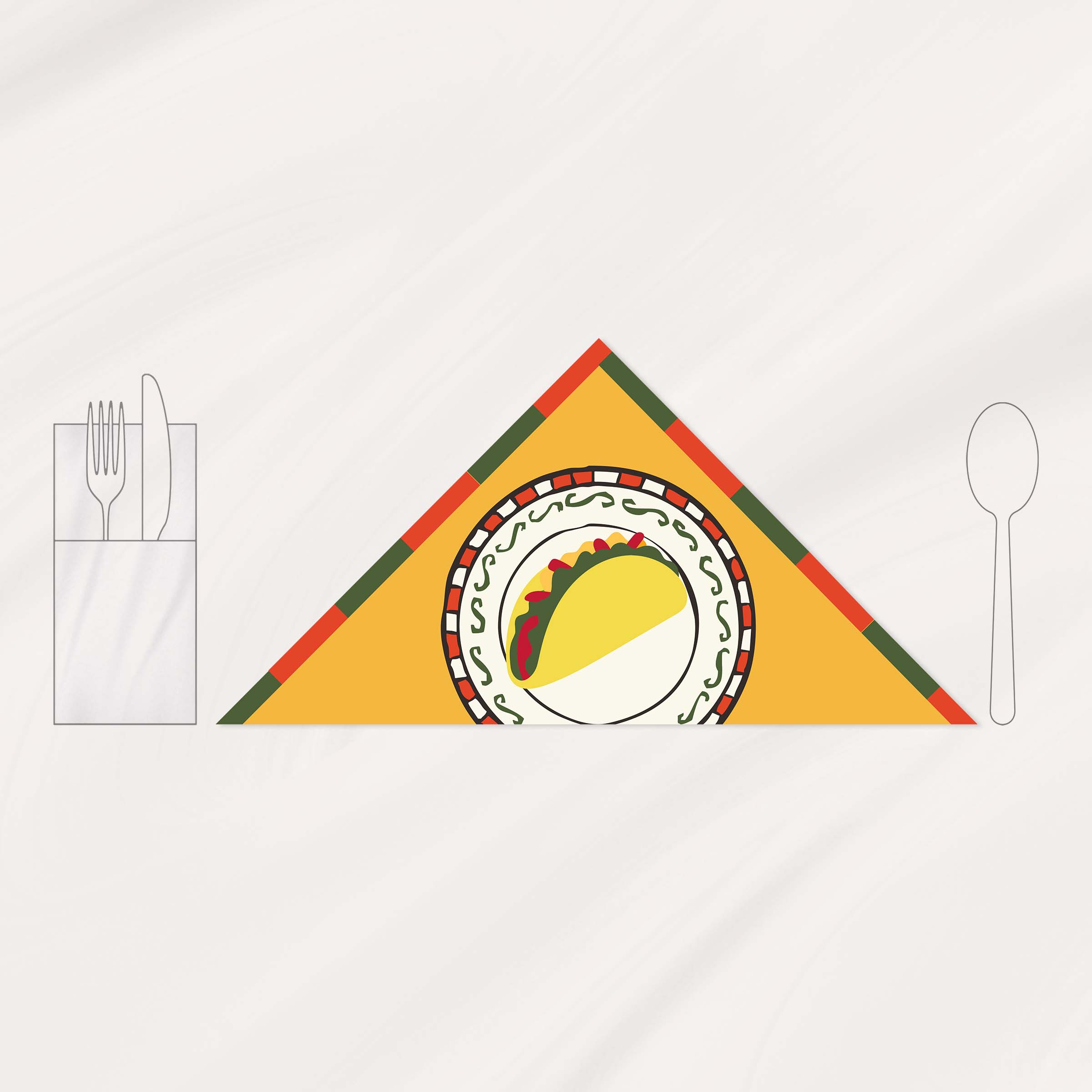 زیربشقابی مکزیکی│Tacco 3 Tacco 1